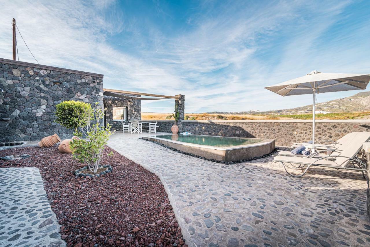 Klimata House - Private Jacuzzi Pool & Bbq Villa Vlychada ภายนอก รูปภาพ